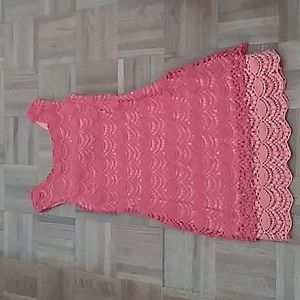 Bebe Dress, Pink XS